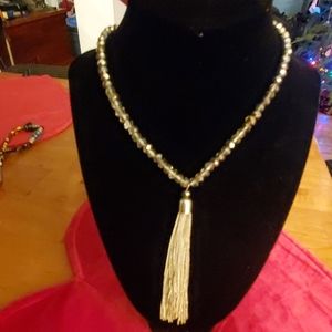 Chain Fringe necklace